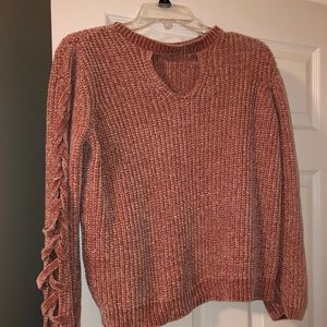 Mauve Pink Sweater